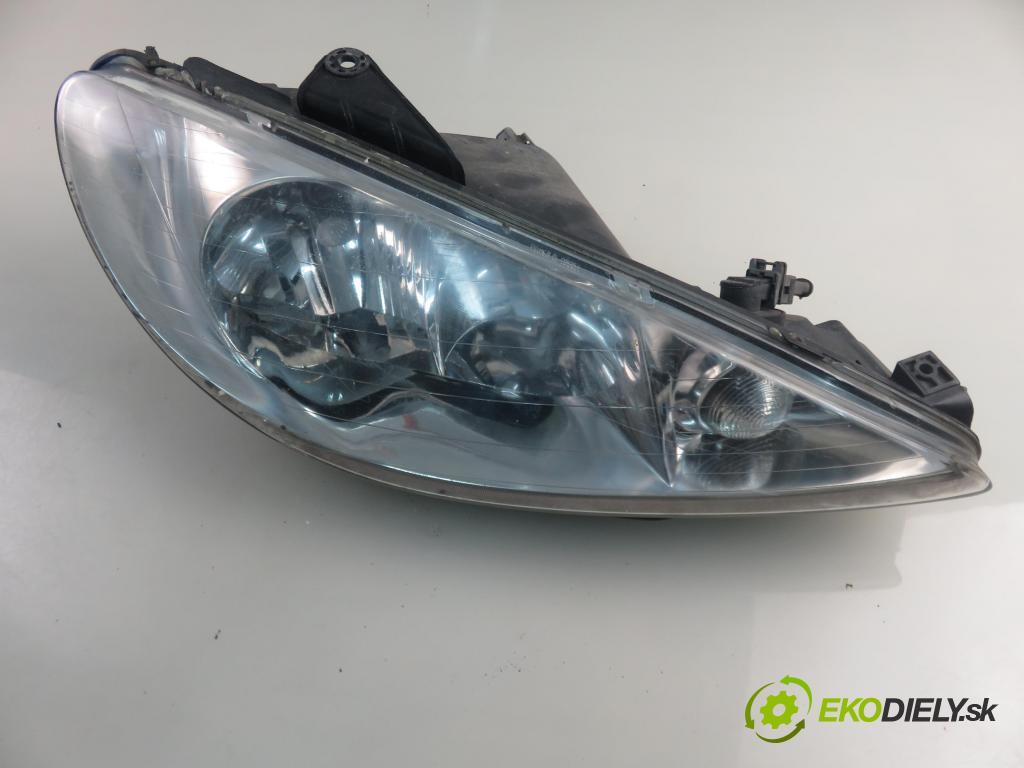 PEUGEOT 206 liftback (2A/C) HB 2001 55,00 1.4 75 - KFW 1360,00 světlo PP 9660535580
