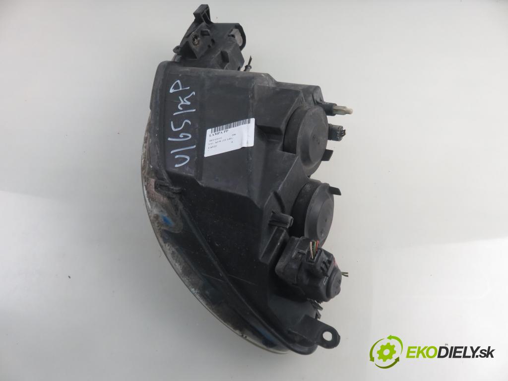 PEUGEOT 206 liftback (2A/C) HB 2001 55,00 1.4 75 - KFW 1360,00 světlo PP 9660535580
