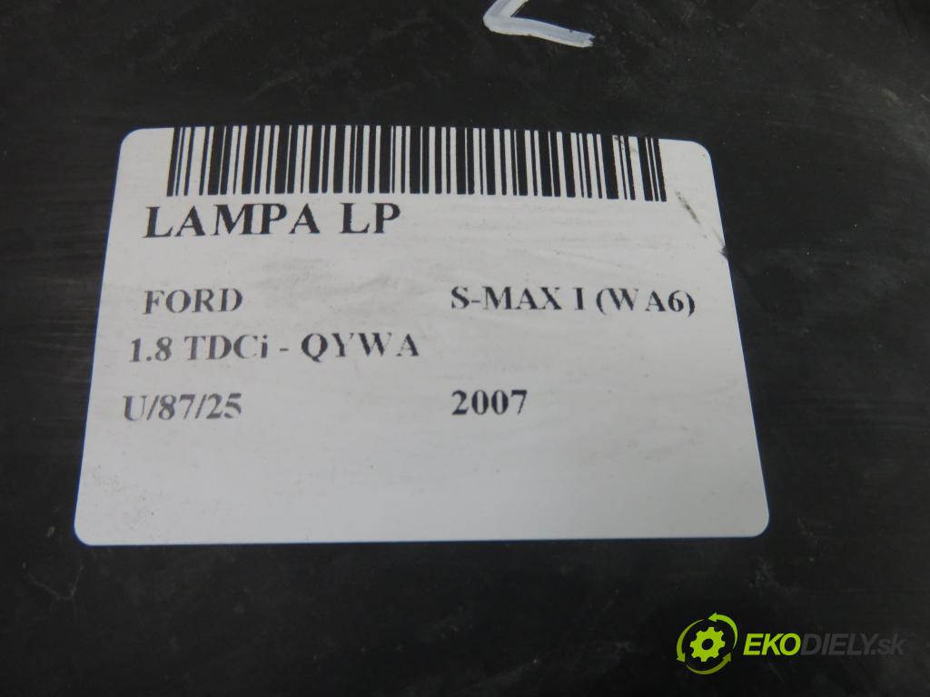 FORD S-MAX (WA6) MINIVAN 2007 92,00 1.8 TDCi 125 - QYWA 1753,00 světlo LP