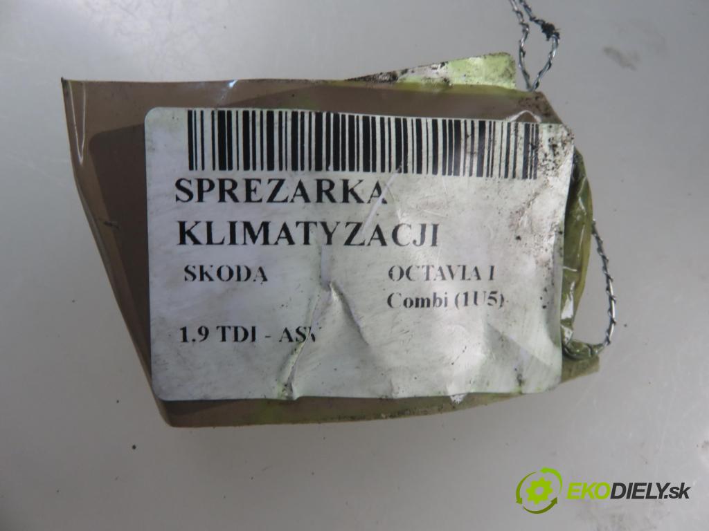 SKODA OCTAVIA I Combi (1U5) KOMBI 2004 81,00 1.9 TDI 110 - ASV 1896,00 KOMPRESOR: klimatizácie 1J0820803K (Kompresor klimatizácie)