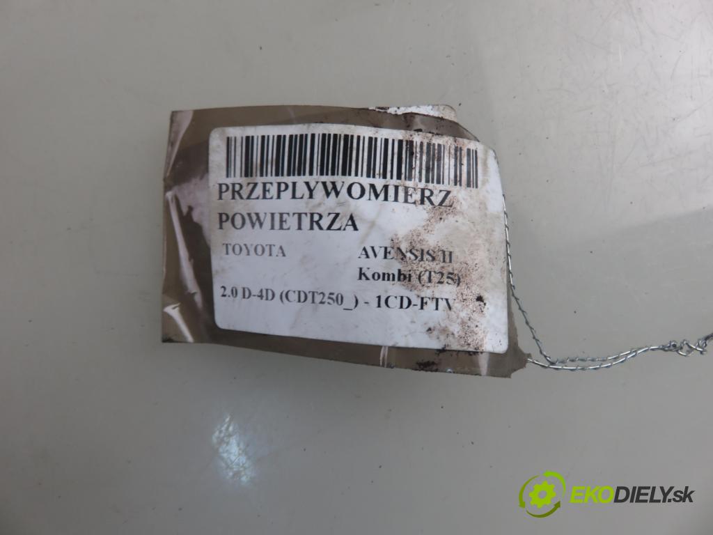 TOYOTA AVENSIS Kombi (_T25_) KOMBI 2004 85,00 2.0 D-4D 116 - 1CD-FTV 1995,00 váha vzduchu vzduchu 2220427010 ; AFH70M23