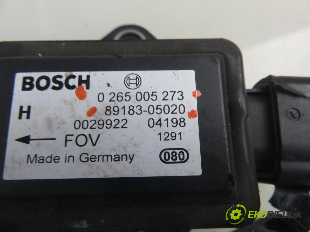 TOYOTA AVENSIS Kombi (_T25_) KOMBI 2004 85,00 2.0 D-4D 116 - 1CD-FTV 1995,00 Snímač ESP 0265005273 ; 8918305020