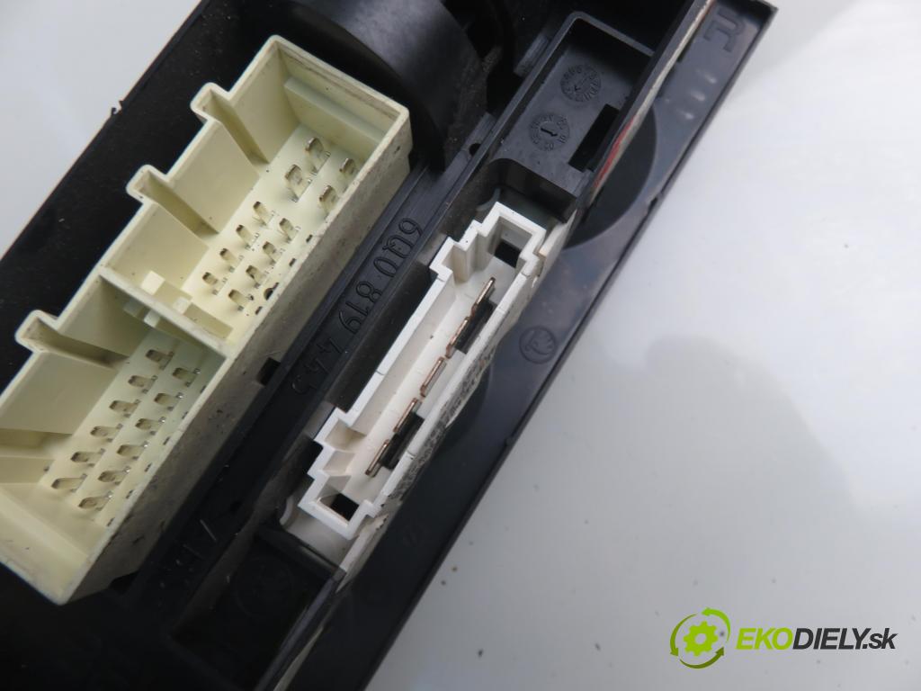 SKODA FABIA I Combi (6Y5) KOMBI 2004 55,00 1.4 16V - AUA 1390,00 Panel kúrenia KLIMATIZACE: 6Y0820045A