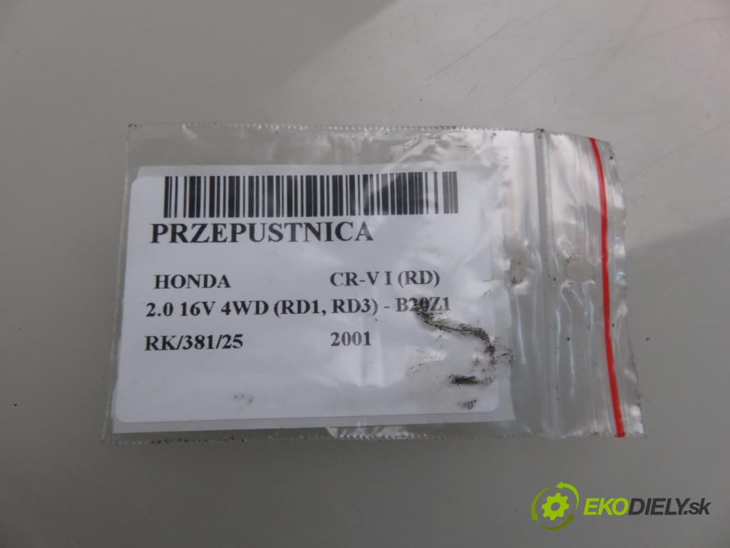 HONDA CR-V I (RD) SUV 2001 108,00 2.0 16V 4WD 147 - B20Z1 1973,00 Škrtiaca klapka  (Škrtiaca klapka)