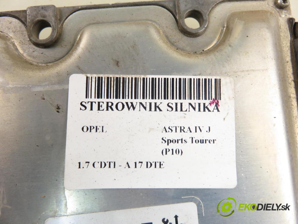 OPEL ASTRA J Sports Tourer (P10) KOMBI 2014 81,00 1.7 CDTI - A 17 DTE 1686,00 Riadiaca jednotka Motor 55579719 ; 55597676
