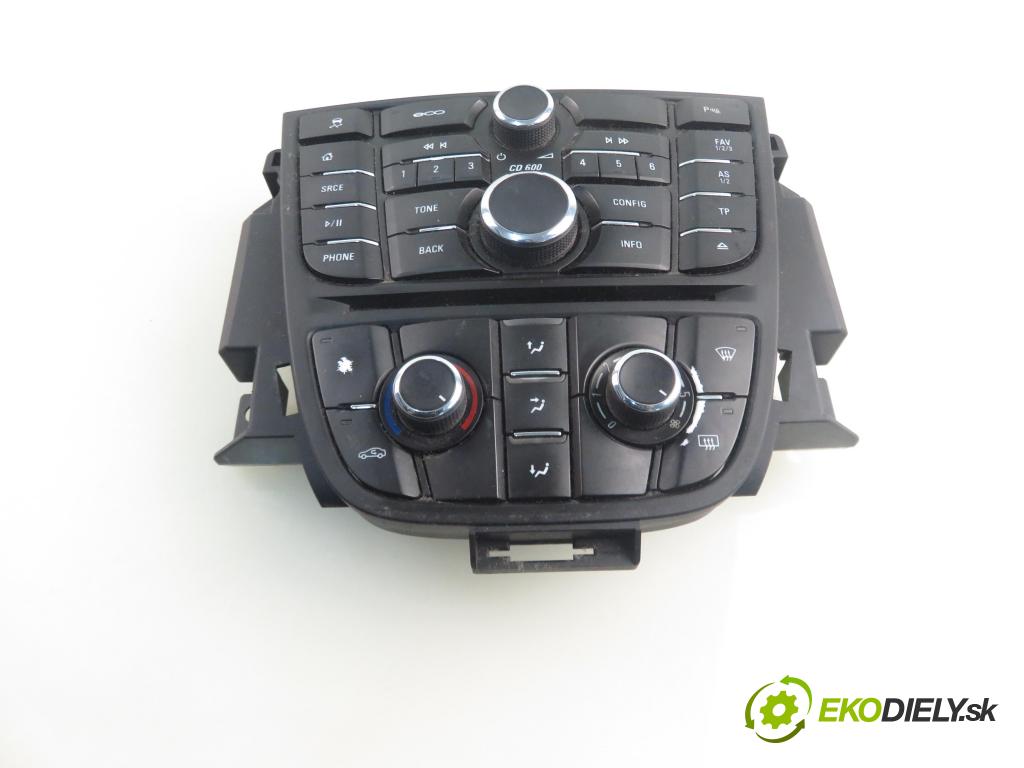 OPEL ASTRA J Sports Tourer (P10) KOMBI 2014 81,00 1.7 CDTI - A 17 DTE 1686,00 Panel kúrenia KLIMATRONIK 13435154 ; 13397126