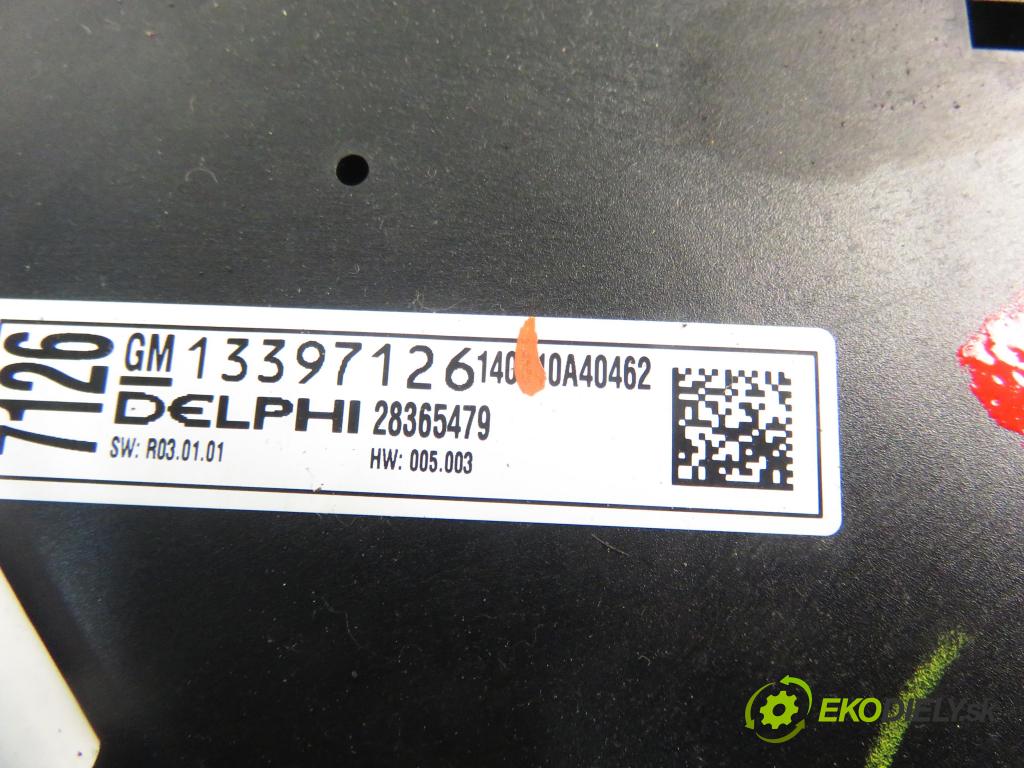 OPEL ASTRA J Sports Tourer (P10) KOMBI 2014 81,00 1.7 CDTI - A 17 DTE 1686,00 Panel kúrenia KLIMATRONIK 13435154 ; 13397126