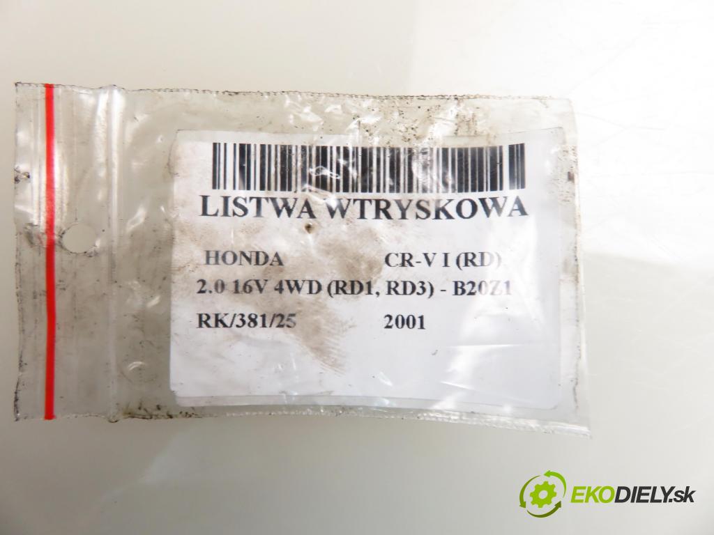 HONDA CR-V I (RD) SUV 2001 108,00 2.0 16V 4WD 147 - B20Z1 1973,00 Lišta vstrekovacia  (Vstrekovacia lišta)