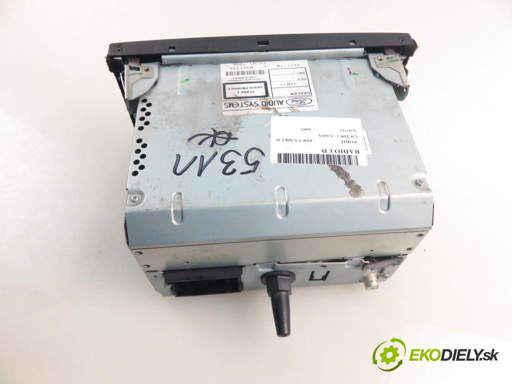 FORD FOCUS II (DA_, HCP) HB 2005 100,00 2.0 TDCi - G6DA 1997,00 RADIO CD 4M5T18C815BJ