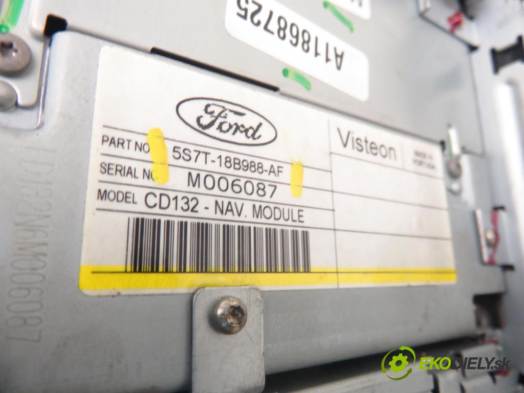 FORD MONDEO III (B5Y) LIFTBACK 2006 96,00 2.0 TDCi - FMBA 1998,00 RADIO 5S7T18B988AF ; 5S7T10E889AA