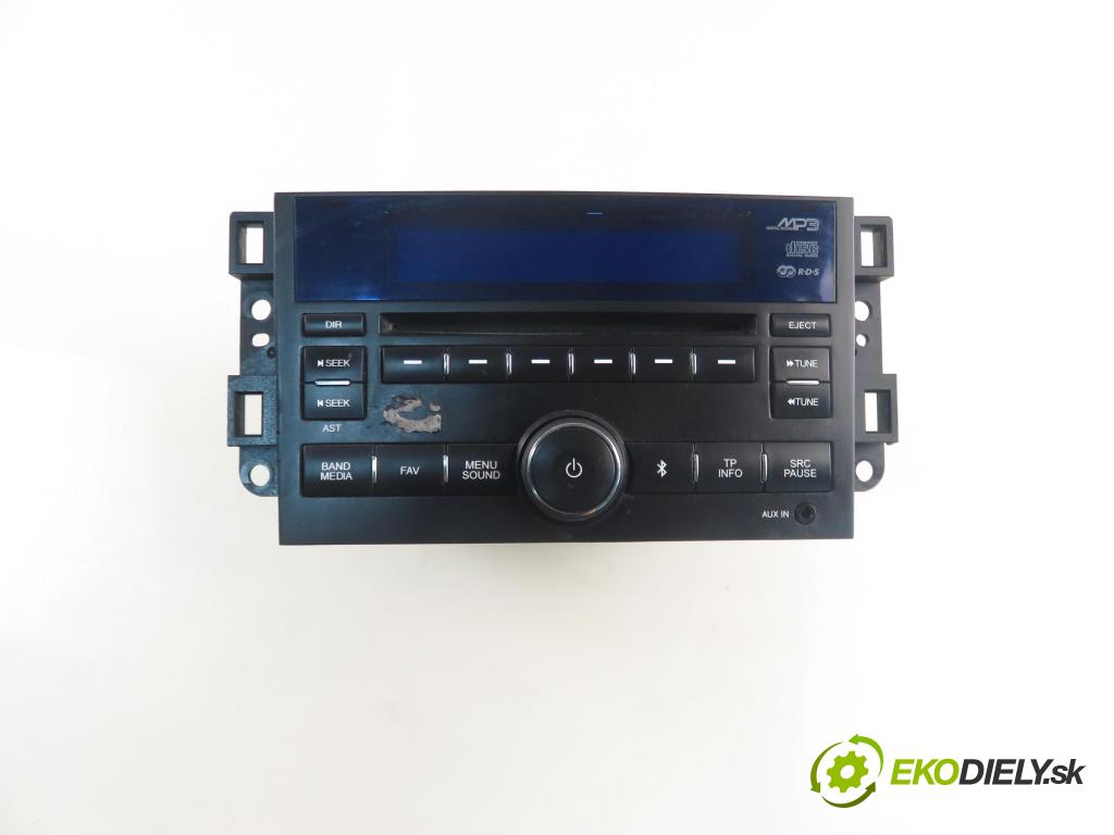 CHEVROLET CAPTIVA (C100, C140) SUV 2012 135,00 2.2 D 4WD 184 - Z 22 D1 2231,00 RADIO CD 95088244
