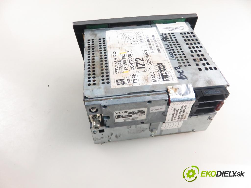 OPEL VECTRA C GTS (Z02) LIFTBACK 2003 90,00 1.8 16V 122 - Z 18 XE 1796,00 RADIO 13150752