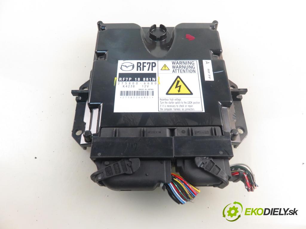 MAZDA 5 (CR19) MINIVAN 2006 105,00 2.0 MZR-CD 143 - RF7J 1998,00 Riadiaca jednotka Motor RF7P18881N ; 2758006680