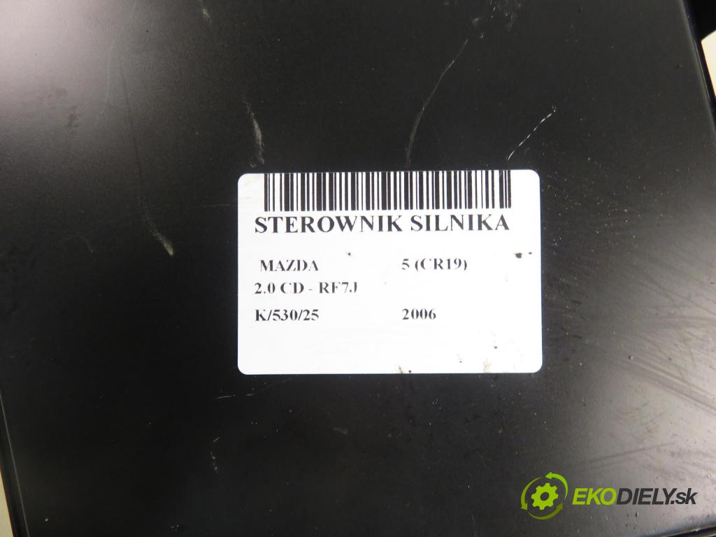 MAZDA 5 (CR19) MINIVAN 2006 105,00 2.0 MZR-CD 143 - RF7J 1998,00 Riadiaca jednotka Motor RF7P18881N ; 2758006680