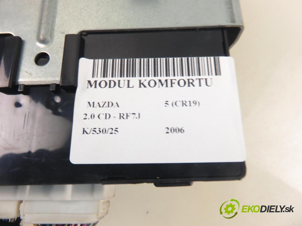 MAZDA 5 (CR19) MINIVAN 2006 105,00 2.0 MZR-CD 143 - RF7J 1998,00 MODUL komfortu CC2967560B