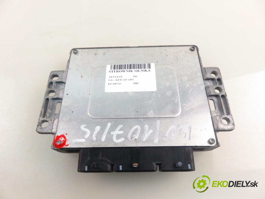 PEUGEOT 206 liftback (2A/C) HB 2002 55,00 1.4 75 - KFW 1360,00 Riadiaca jednotka Motor 9655004480 ; 9644625680