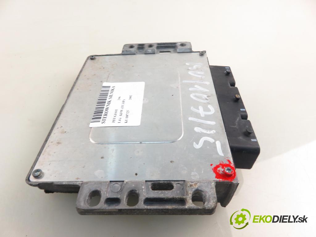 PEUGEOT 206 liftback (2A/C) HB 2002 55,00 1.4 75 - KFW 1360,00 Riadiaca jednotka Motor 9655004480 ; 9644625680
