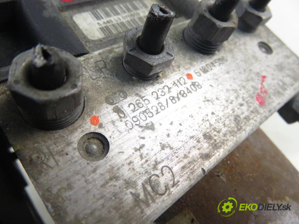 CITROEN JUMPER Skrzynia FURGON 2011 88,00 2.2 HDi 120 - 4HU (P22DTE) 2198,00 Pumpa ABS 00518045960 ; 0265232112 (Pumpa ABS)