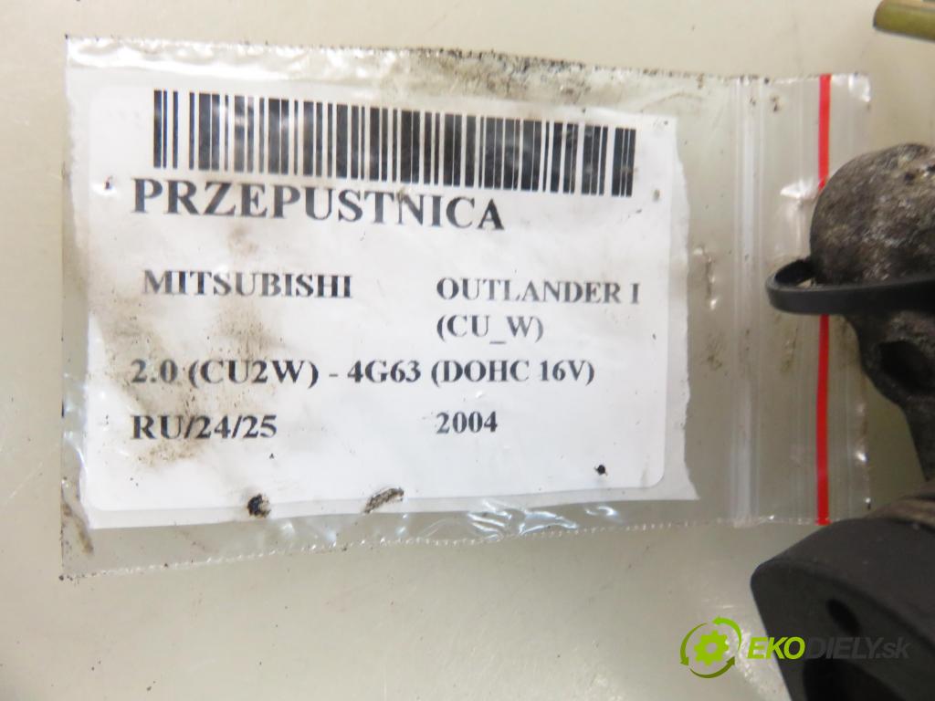 MITSUBISHI OUTLANDER I (CU_W) SUV 2004 100,00 2.0 (CU2W) - 4G63 (DOHC 16V) 1997,00 Škrtiaca klapka AC60385 (Škrtiaca klapka)