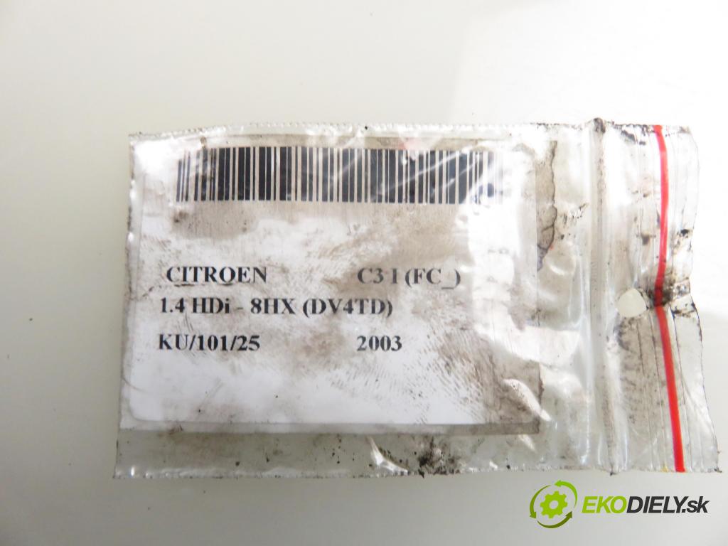 CITROEN C3 I (FC_) HB 2003 50,00 1.4 HDi 8V - 8HX 1398,00 vstrekovač 9654551080 (Vstrekovač paliva)