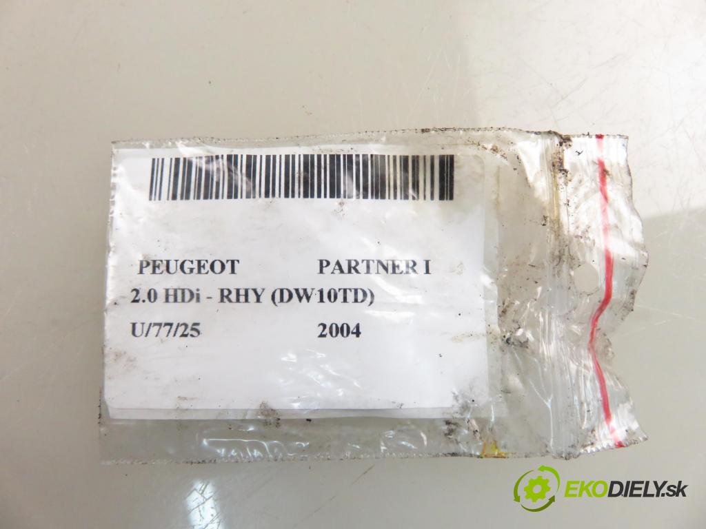 PEUGEOT PARTNER Skrzynia (5_, G_) FURGON 2004 66,00 2.0 HDi - RHY (DW10TD) 1997,00 vstrekovač 9636819380 (Vstrekovač paliva)