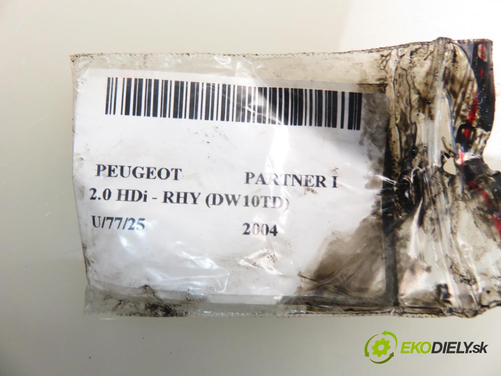 PEUGEOT PARTNER Skrzynia (5_, G_) FURGON 2004 66,00 2.0 HDi - RHY (DW10TD) 1997,00 vstrekovač 9636819380 (Vstrekovač paliva)