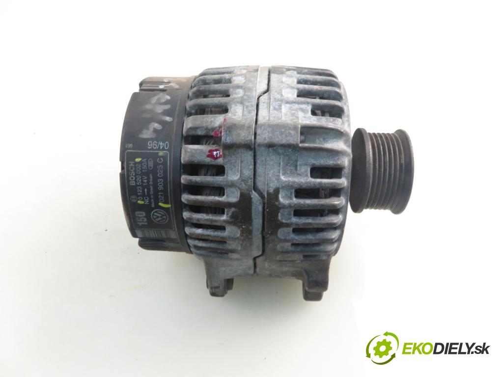 VW SHARAN (7M8, 7M9, 7M6) VAN 1996 1280,00 2.8 VR6 174 - AAA 2792,00 Alternátor 021903025C ; 0123520002 (Alternátor)