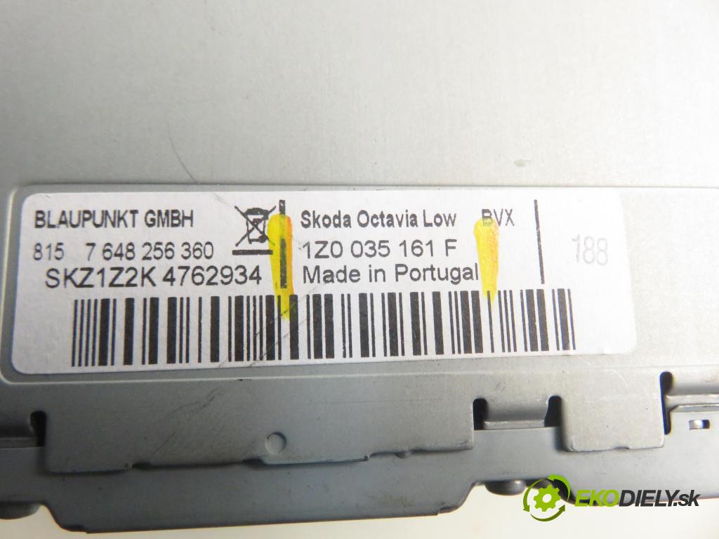 SKODA OCTAVIA II (1Z3) LIFTBACK 2008 75,00 1.6 - BSE 1595,00 RADIO CD 1Z0035161F