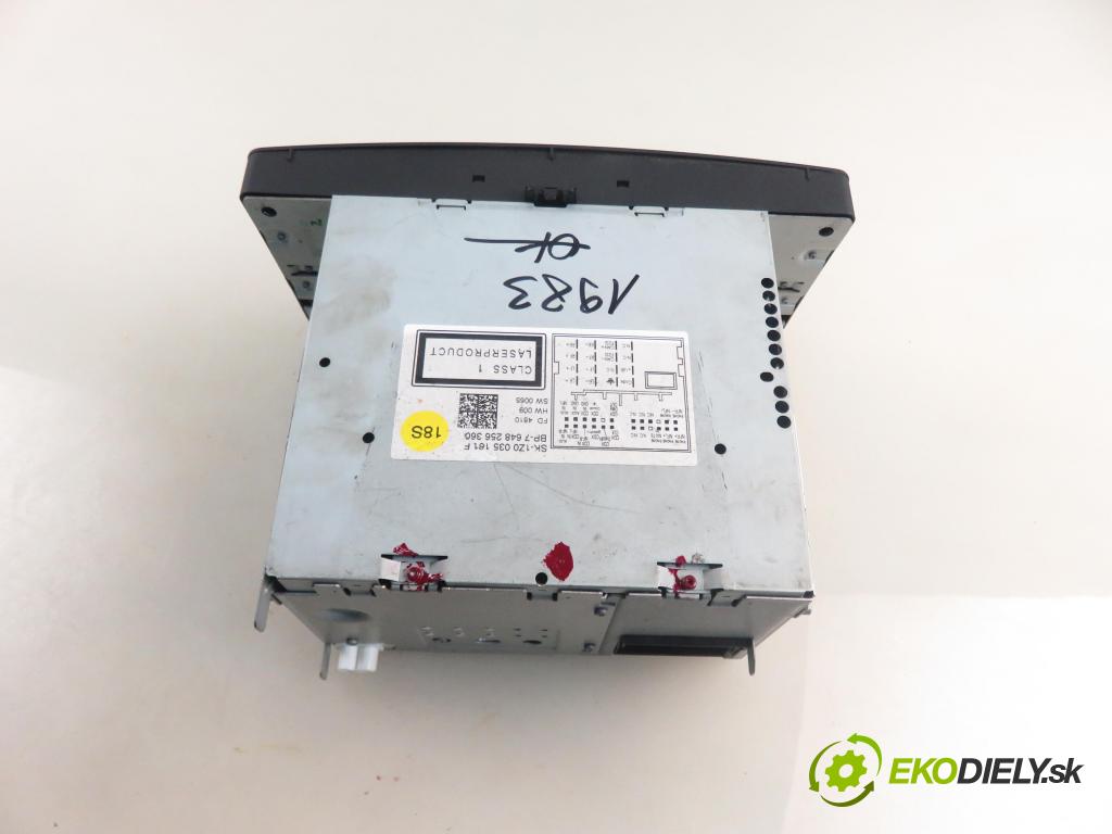 SKODA OCTAVIA II (1Z3) LIFTBACK 2008 75,00 1.6 - BSE 1595,00 RADIO CD 1Z0035161F