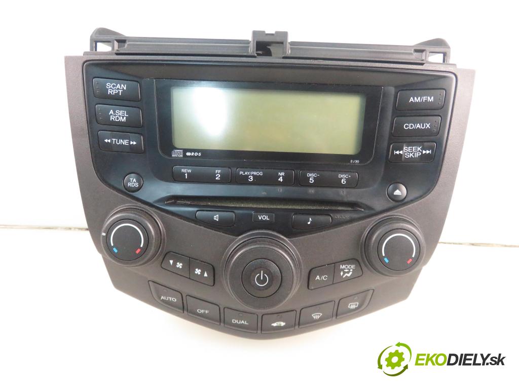 HONDA ACCORD VII (CL, CN) SEDAN 2003 114,00 2.0 (CL7) - K20A6 1998,00 RADIO CD 39050SEAG110M1