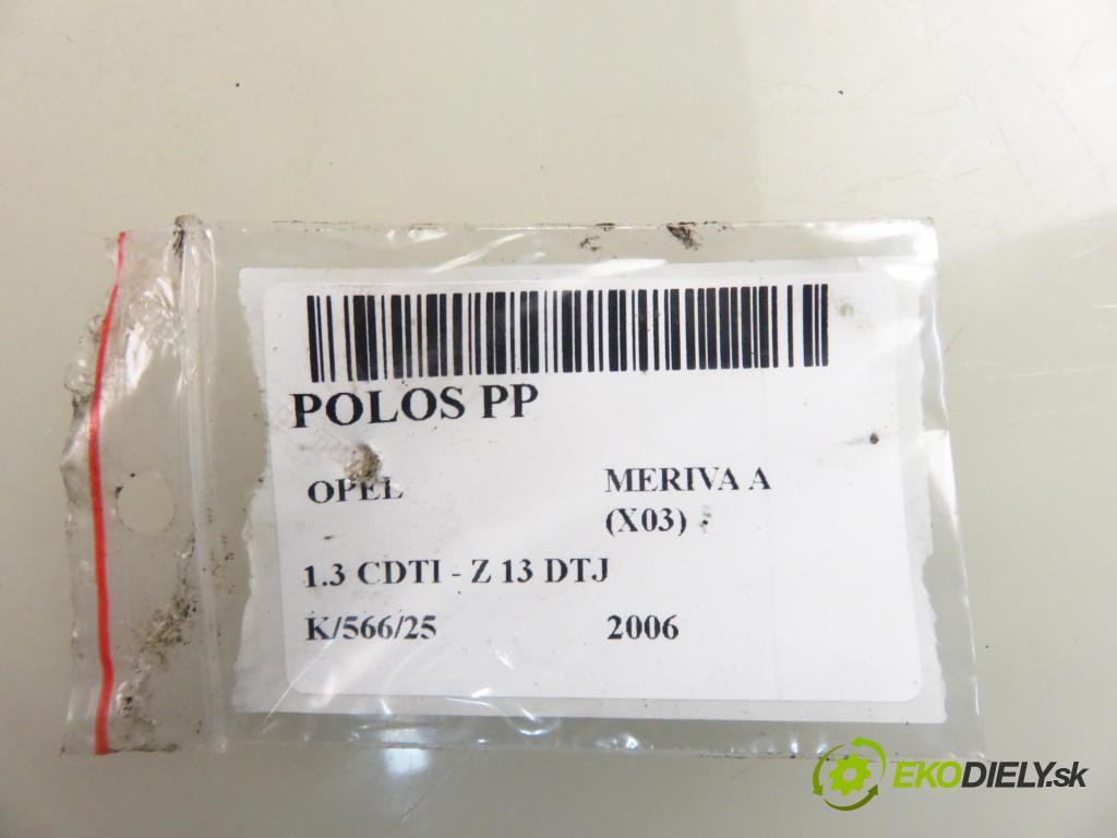 OPEL MERIVA A nadwozie wielkoprzestrzenne (MPV) (X03) HB 2006 55,00 1.3 CDTI - Z 13 DTJ 1248,00 Poloos PP