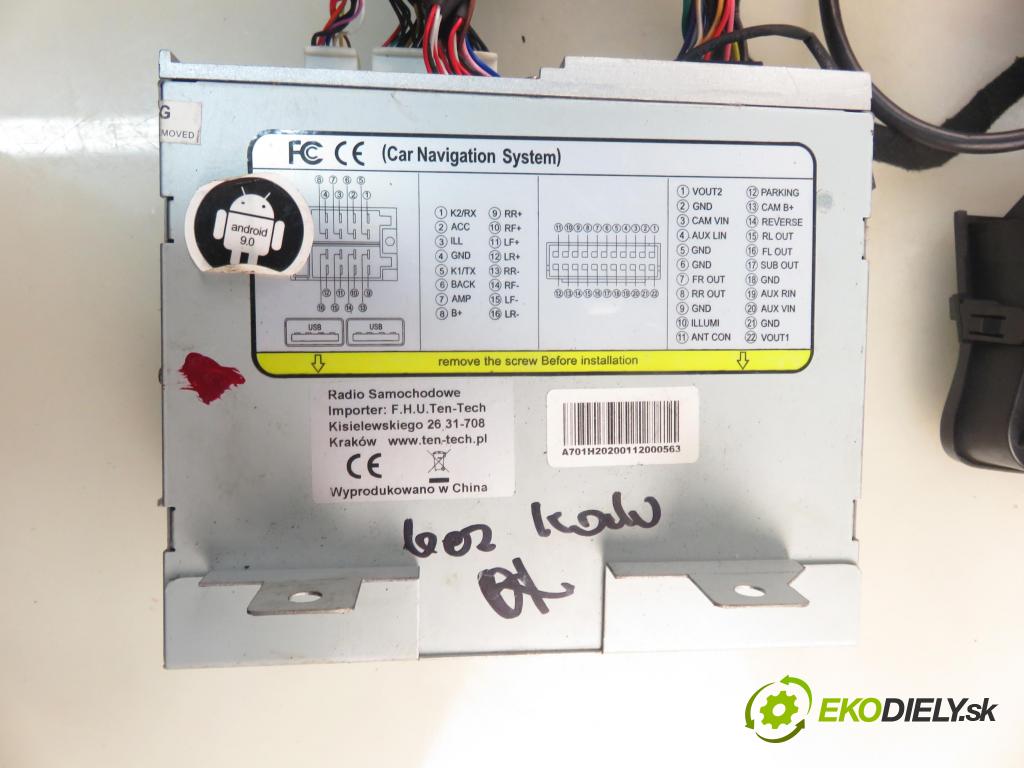 CHEVROLET CRUZE (J300) SEDAN 2011 0,00 2.0 VCDi - Z 20 D1 1998,00 RADIO CD