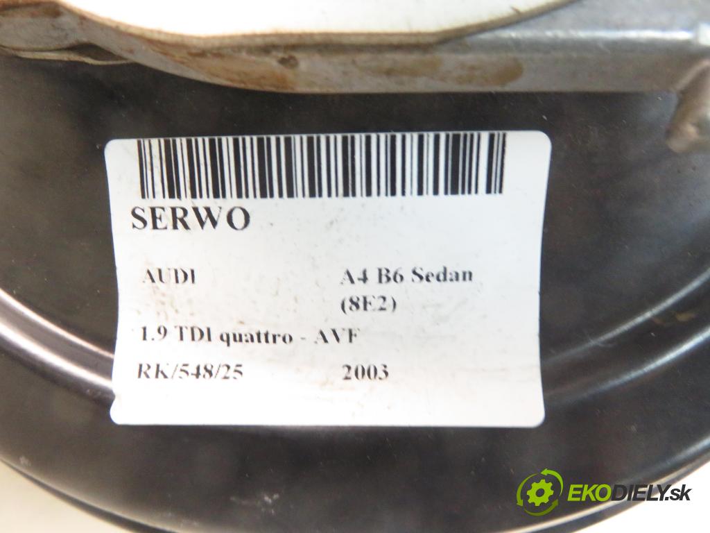 AUDI A4 (8E2, B6) SEDAN 2003 96,00 1.9 TDI quattro - AVF 1896,00 posilovač 8E0612105M (Servočerpadlá, pumpy řízení)