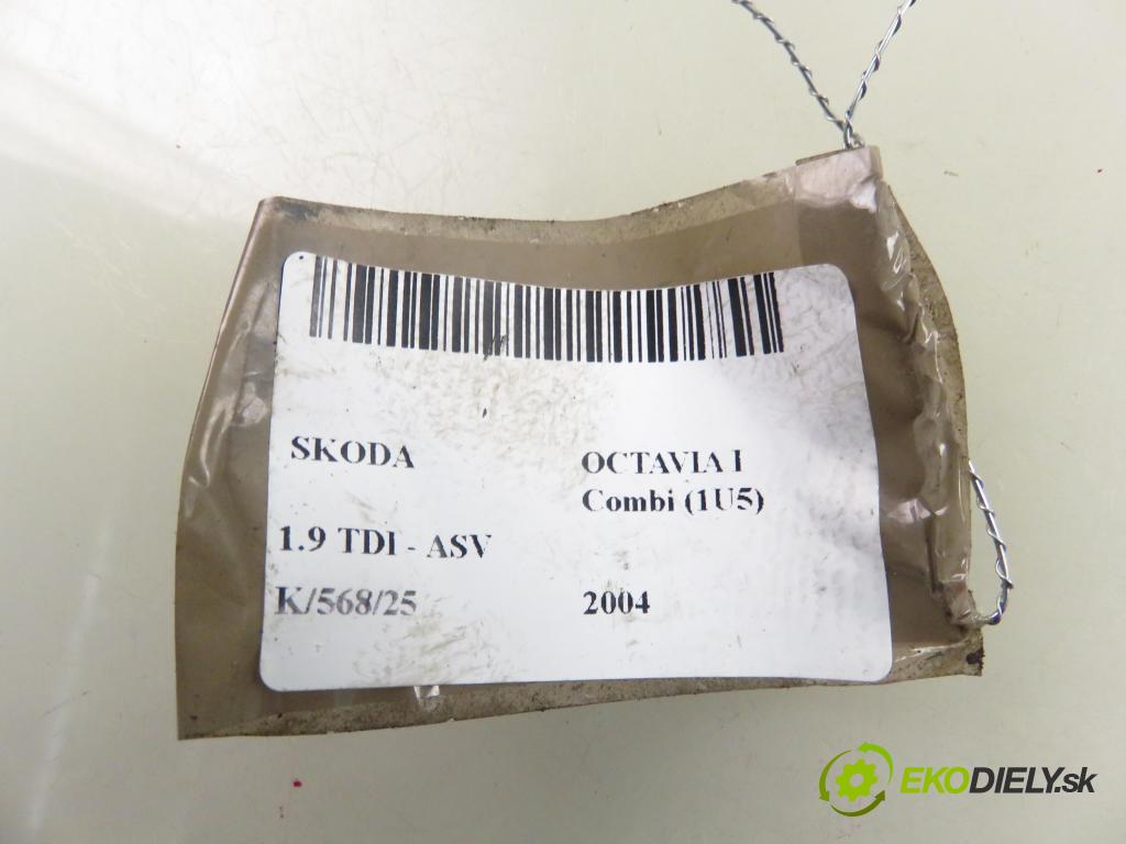 SKODA OCTAVIA I Combi (1U5) KOMBI 2004 81,00 1.9 TDI 110 - ASV 1896,00 zámok dveří kufr EL. 1U9827501F