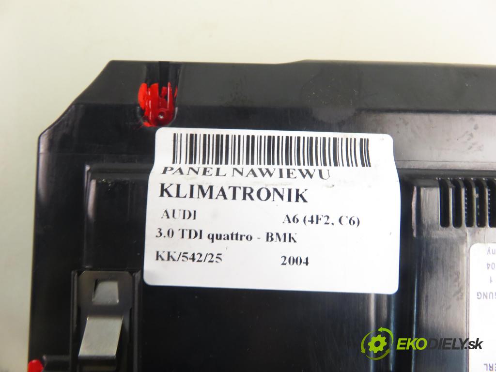AUDI A6 (4F2, C6) SEDAN 2004 165,00 3.0 TDI quattro - BMK 2967,00 Panel kúrenia KLIMATRONIK 4F1820043H ; 4F0910043