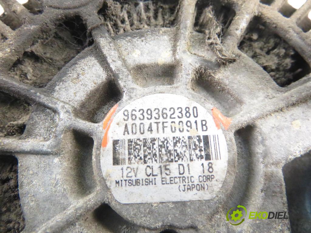 CITROEN XSARA PICASSO (N68) MINIVAN 2001 66,00 2.0 HDi 8V 90 - RHY 1997,00 Alternátor 9639362380 ; A004TF0091B (Alternátor)