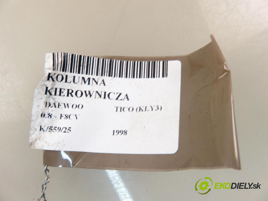 DAEWOO TICO (KLY3) HB 1998 38,00 0.8 52 - F8CV 796,00 Hriadeľ, tyč volantu  (Tyč riadenia (volantu))