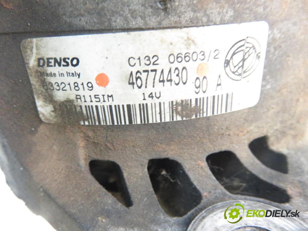 FIAT STILO (192_) HB 2003 85,00 1.9 JTD 115 - 192 A1.000 1910,00 Alternátor 4677430 (Alternátor)