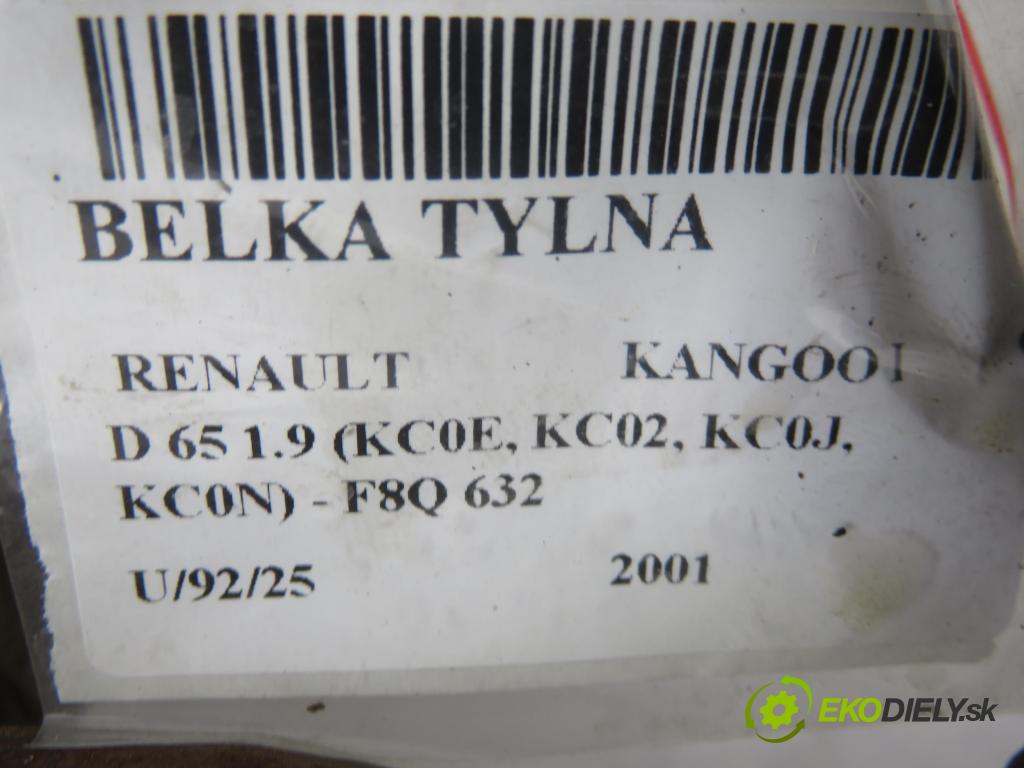 RENAULT KANGOO (KC0/1_) KOMBIVAN 2001 47,00 1.9 D 1870,00 výztuha zadní část