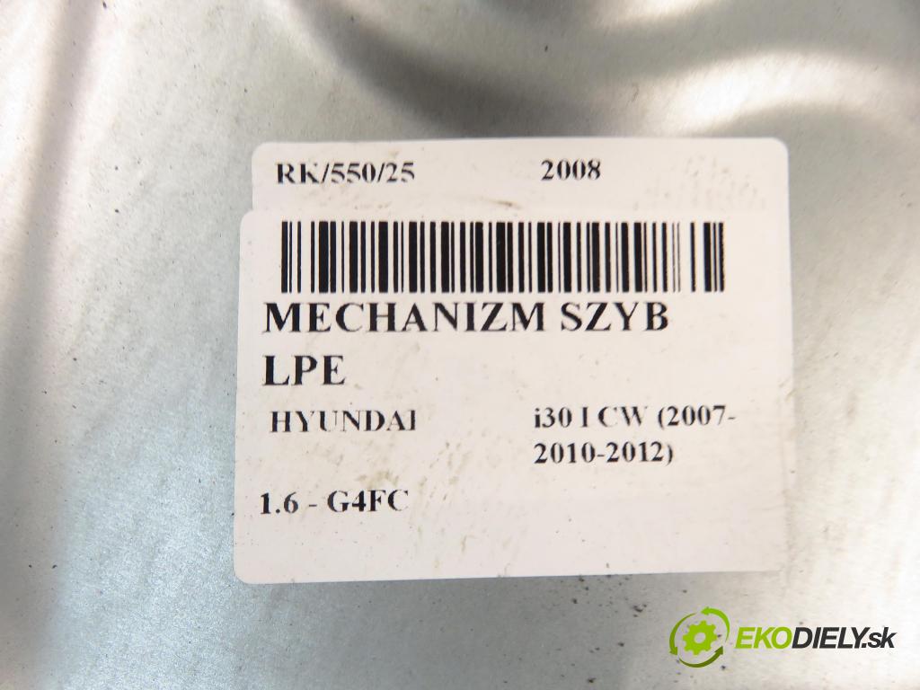 HYUNDAI i30 Kombi (FD) KOMBI 2008 93,00 1.6 126 - G4FC 1591,00 mechanismus oken 824702L040