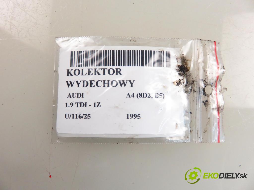 AUDI A4 (8D2, B5) SEDAN 1995 66,00 1.9 TDI - 1Z 1896,00 Potrubie VYČERPAT: 028253033S (Výfukové potrubie)