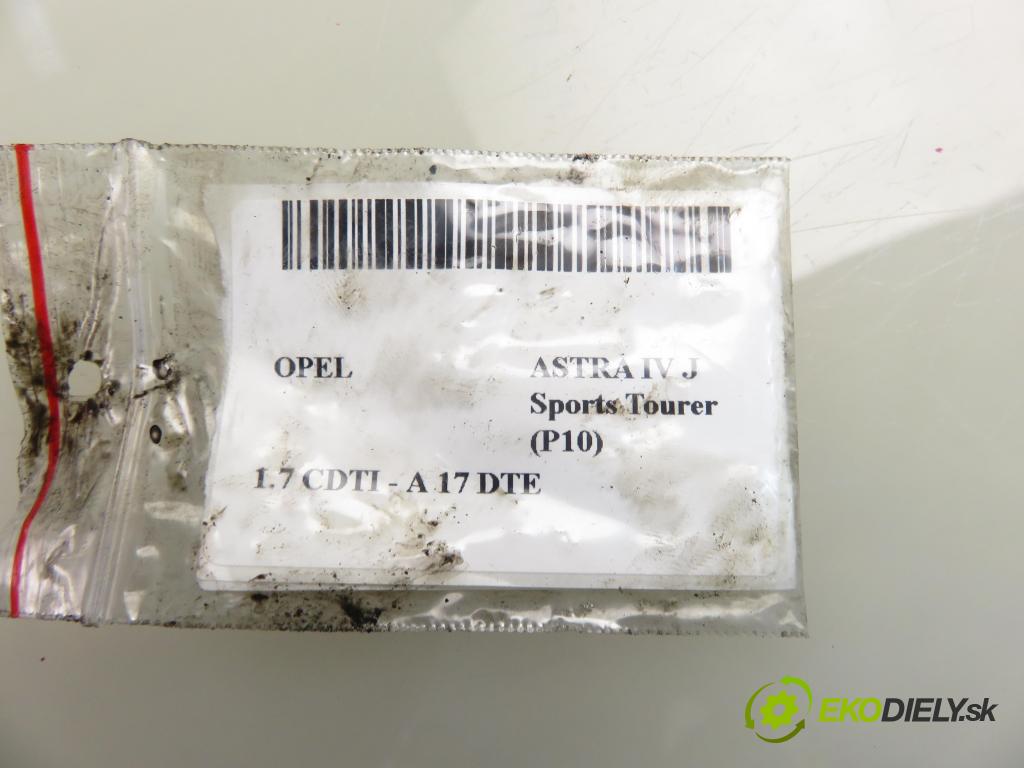 OPEL ASTRA J Sports Tourer (P10) KOMBI 2014 81,00 1.7 CDTI - A 17 DTE 1686,00 vstrekovač 55567729 (Vstrekovač paliva)
