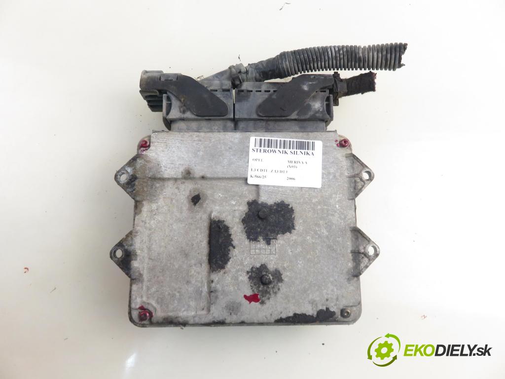 OPEL MERIVA A nadwozie wielkoprzestrzenne (MPV) (X03) HB 2006 55,00 1.3 CDTI - Z 13 DTJ 1248,00 Riadiaca jednotka Motor 55198927BY ; 7160012402