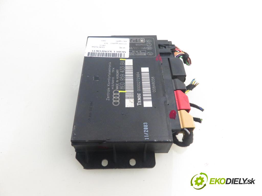 AUDI A4 (8E2, B6) SEDAN 2003 96,00 1.9 TDI quattro - AVF 1896,00 MODUL komfortu 8E0959433BA