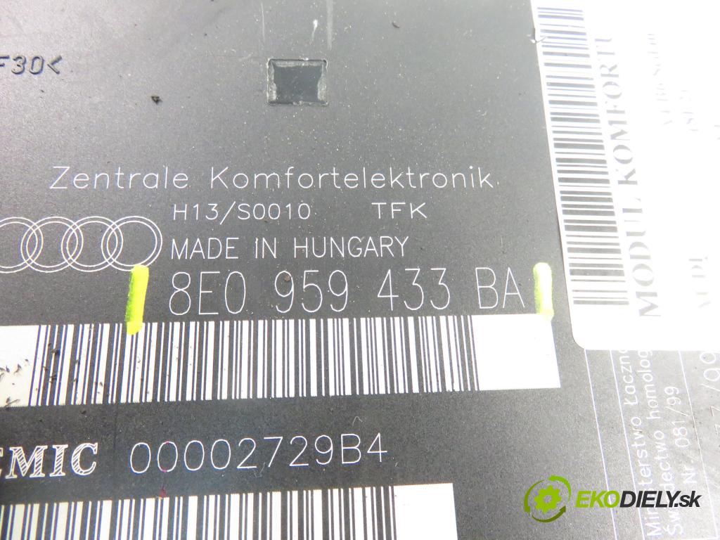 AUDI A4 (8E2, B6) SEDAN 2003 96,00 1.9 TDI quattro - AVF 1896,00 MODUL komfortu 8E0959433BA