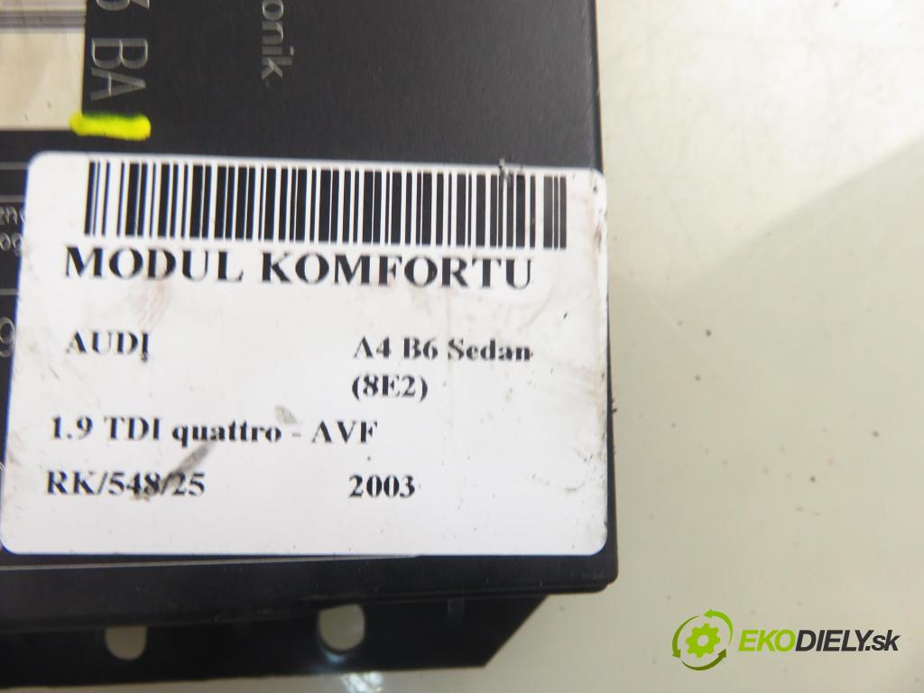 AUDI A4 (8E2, B6) SEDAN 2003 96,00 1.9 TDI quattro - AVF 1896,00 MODUL komfortu 8E0959433BA