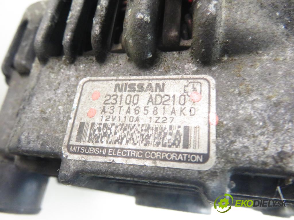 NISSAN PRIMERA Kombi (WP12) KOMBI 2002 93,00 2.2 Di - YD22DDT 2184,00 Alternátor 23100AD120 ; A3TA6581AKD (Alternátor)