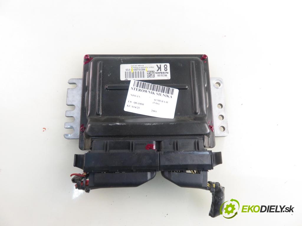 NISSAN ALMERA II Hatchback (N16) HB 2003 85,00 1.8 - QG18DE 1769,00 Riadiaca jednotka Motor MEC32220