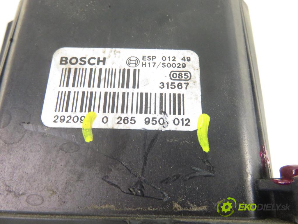 AUDI A4 (8E2, B6) SEDAN 2003 96,00 1.9 TDI quattro - AVF 1896,00 pumpa ABS 8E0614517A ; 0265950012 ; 0265225045 (Pumpy brzdové)