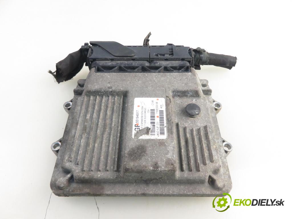 FIAT DOBLO nadwozie wielkoprzestrzenne (MPV) (119_, 223_) KOMBIVAN 2004 51,00 1.3 JTD 16V - 188 A9.000 1248,00 Riadiaca jednotka Motor 55194017 ; 7160003300